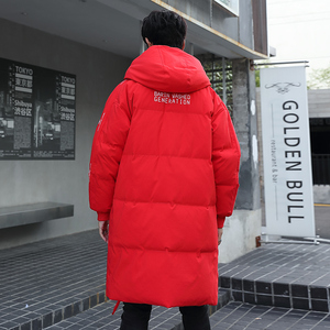BLLZ基地场景爆款羽绒服男士中长款工装韩版潮牌加厚外套930-P200图片