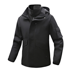 户外运动情侣冲锋衣男女春秋防水防风登山服夹克男 CF23618-1P110图片