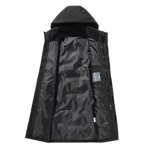 2021男士羽绒服中长款冬季韩版加厚外套情侣工装羽绒服YR1908图片