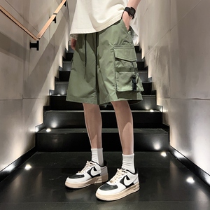 2026新休闲裤男女同款夏季潮流机能工装风系列五分裤短裤DK613P32图片