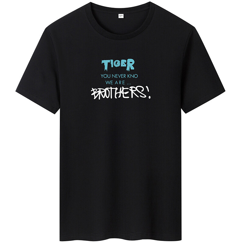 夏季男士短袖t恤潮流潮牌宽松纯棉衣服2024新款DT4540-TIOER-P16,男装棉衣,星座1410（原1902A）