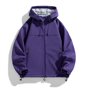 春秋季夹克潮牌美式工装运动登山服男女款冲锋衣休闲外套JK223P88图片