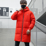 BLLZ外景模特爆款羽绒服男士中长款工装韩版潮牌加厚外套930-P200，男装羽绒服，星座1410（原1902A）