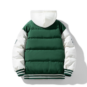 秋冬加厚男女同款面包服棉袄假两件情侣棉衣男外套棉服 MY2258P90图片