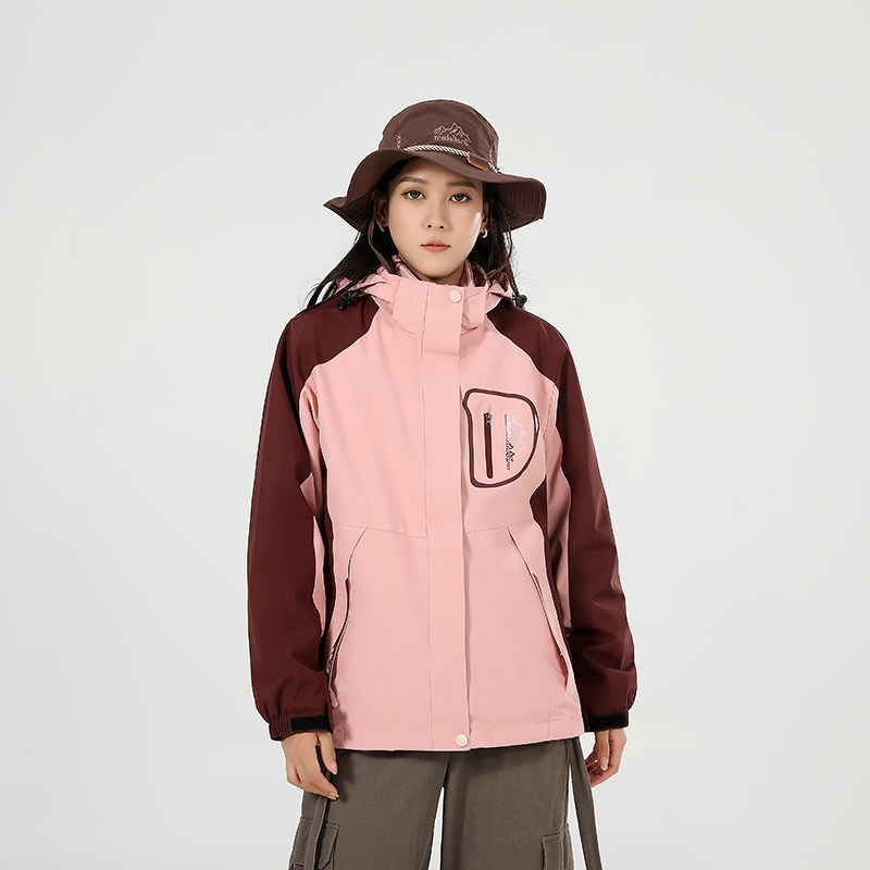 秋冬男女款夹克户外三合一冲锋衣可拆卸两件套登山服CF1898SP100,男装夹克,星座1410（原1902A）