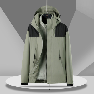 秋冬男女夹克户外三合一情侣款冲锋衣拆卸两件套登山服 CF1990P90图片