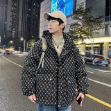 2026男士羽绒服潮流宽松大码情侣上衣短款外套90%白鸭绒YR027P90，男装羽绒服，星座1410（原1902A）