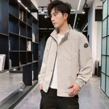 2026秋装新款春秋男士夹克秋季工装外套立领上衣男JK7027P45，男装夹克，星座1410（原1902A）