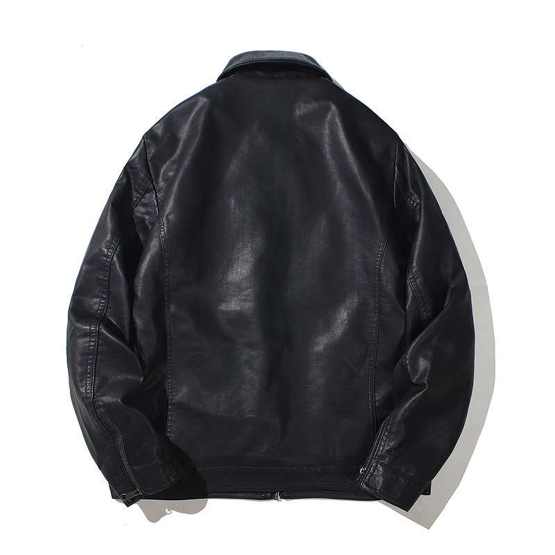 跨境外贸男士外套春秋皮衣飞行夹克男装PU皮机车服皮衣男PY901P68,男装夹克,星座1410（原1902A）