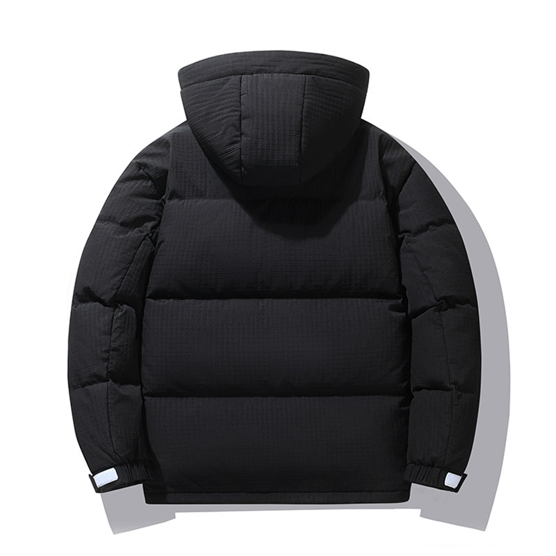 冬季潮羽绒服男女情侣纯色加厚保暖白鸭绒连帽外套YR2581P130,男装羽绒服,星座1410（原1902A）
