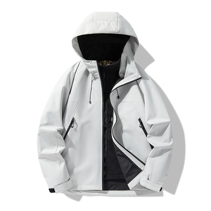 秋冬男女款夹克户外三合一冲锋衣可拆卸两件套登山服CF2077S P100图片