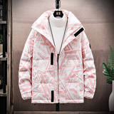 2024冬装韩版男女同款羽绒服立领加厚保暖防寒外套YR098P100，男装羽绒服，星座1902A（原星座1216）