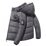 新款男士短款羽绒服冬装外套男式加厚短款羽绒服户外防寒YR688P80，男装羽绒服，星座1410（原1902A）