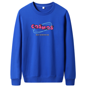 秋卫衣男圆领韩版嘻哈运动外套ins港风休闲衣WY7947-COSMOS-P30图片