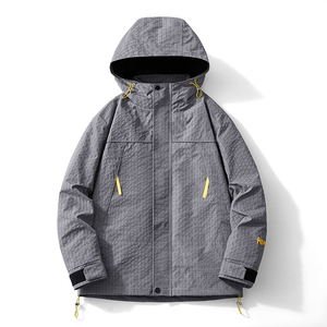 春秋户外运动冲锋衣男女情侣款防水防风滑雪登山服夹克 JK-T90P85图片