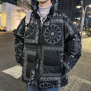 2024冬季短款男士羽绒服青年流行男女宽松上衣加厚外套 YR030P160图片