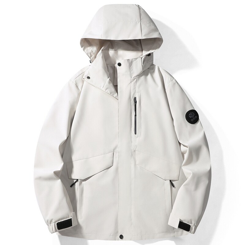 春秋户外冲锋衣男女款外套登山情侣休闲防风防水夹克CF88888A P55图片