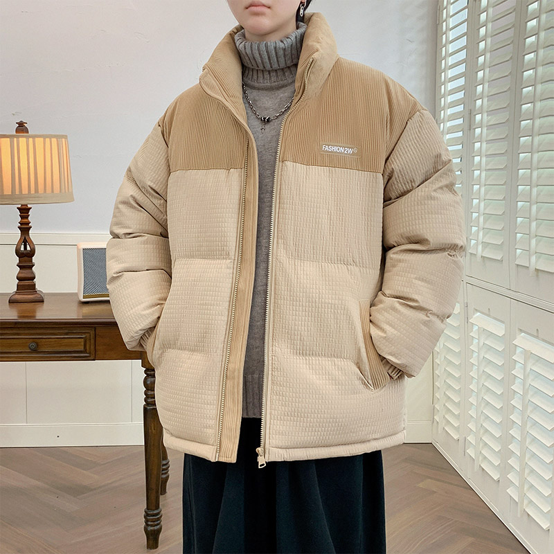 情侣款棉衣秋冬棉服棉衣男女可印可绣情侣立领款面包服 MY8099P70图片