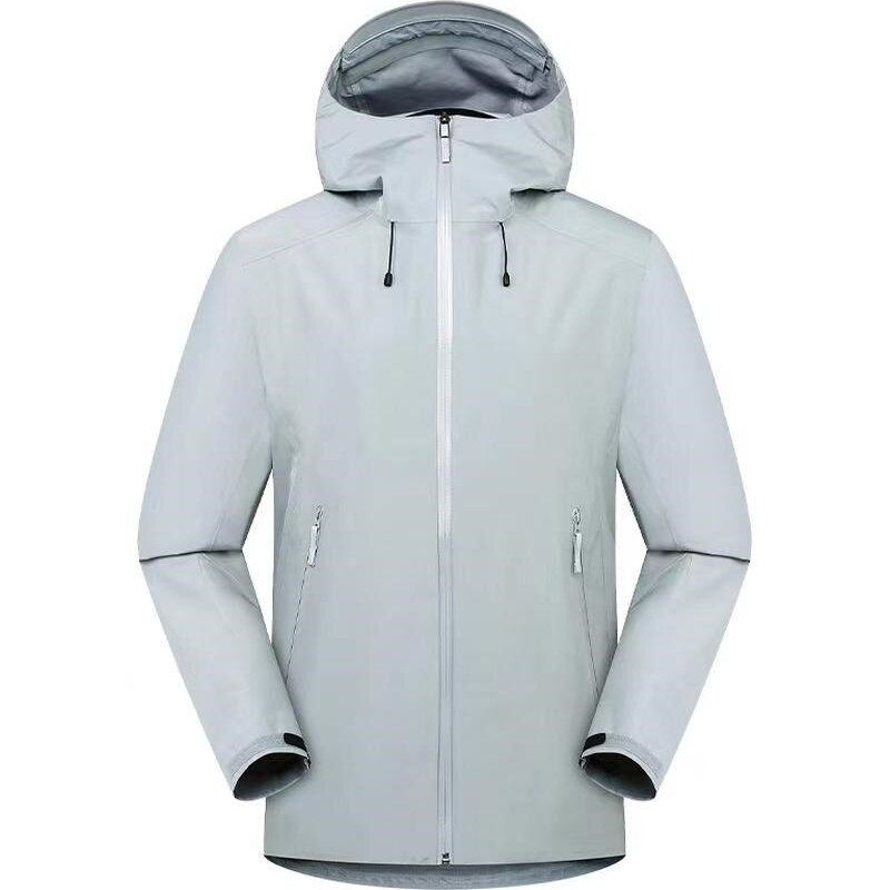 潮牌冲锋衣男女款秋冬季单冲户外防风防水登山服外套CF66683P190,男装夹克,星座1410（原1902A）