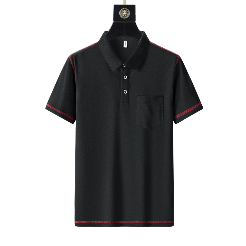 男士高端纯色Polo衫短袖t恤男装夏季上衣服翻领短袖T恤PL213P30,男装Polo衫,星座1410（原1902A）