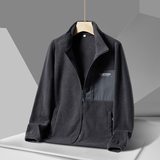 秋冬户外情侣抓绒衣外套加厚摇粒绒开衫男女登山运动服ZR9508P45，女装短外套，星座1410（原1902A）