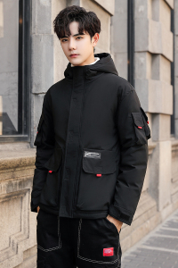 新款男式羽绒服冬装外套男加厚白鸭绒男款短款羽绒服 YR985-P110图片