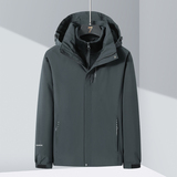 秋冬男女夹克户外三合一情侣冲锋衣拆卸两件套登山服CF9966S-P100，男装夹克，星座1410（原1902A）