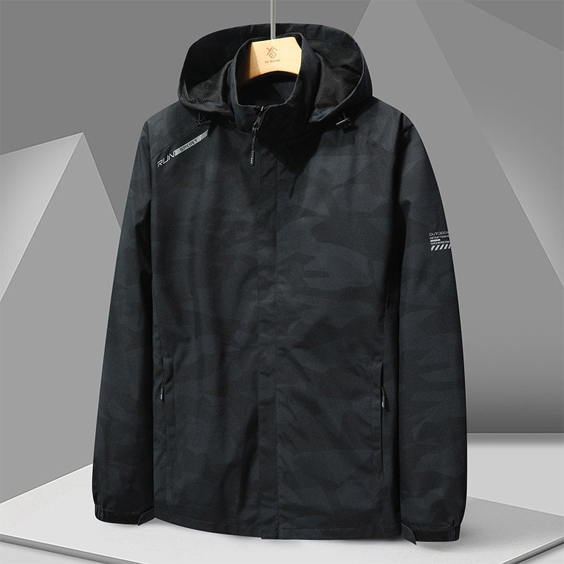 春秋季薄男式户外夹克防风防水情侣冲锋衣女登山服外套CF2363P50,男装夹克,星座1410（原1902A）