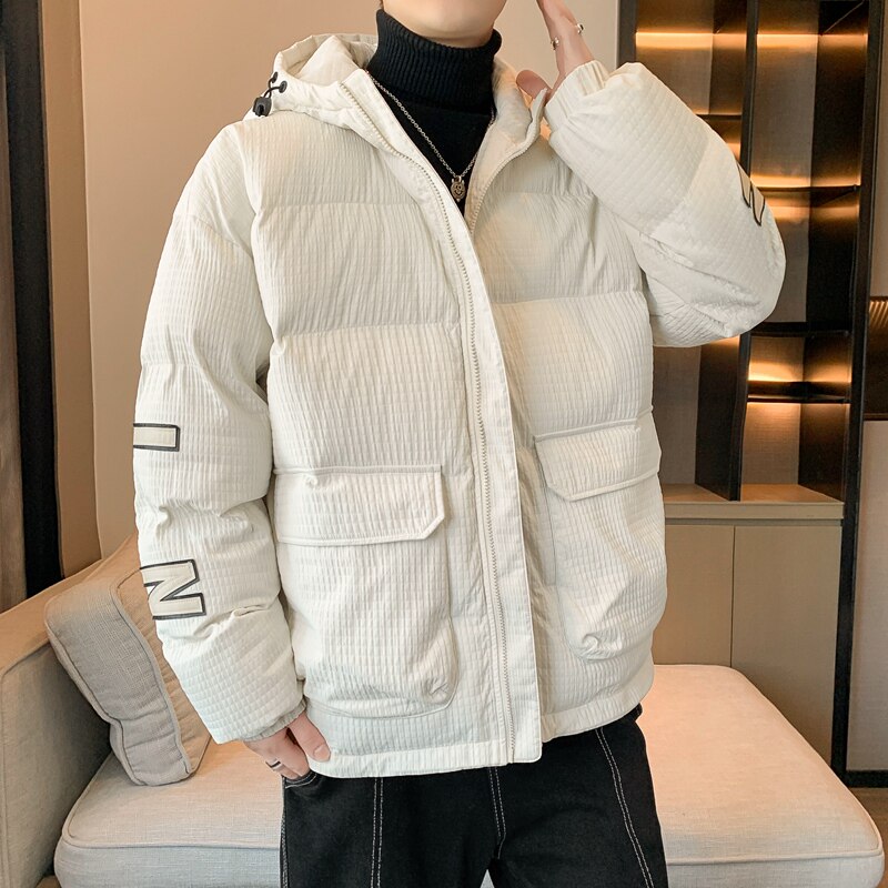秋冬男女同款面包服棉袄中性情侣户外棉衣连帽羽绒棉服 MY789P70图片