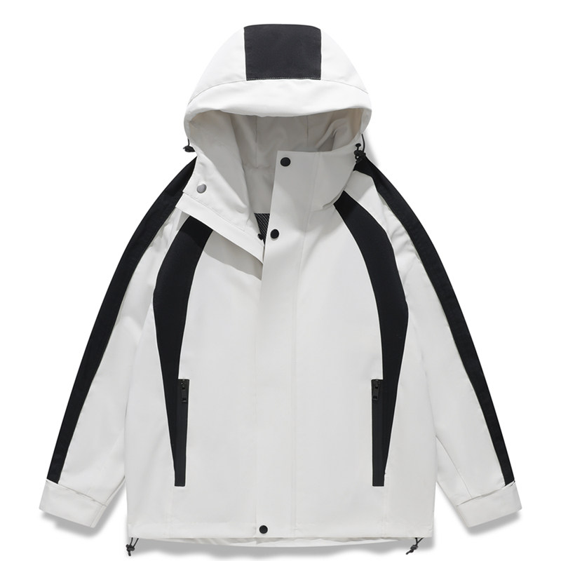 春秋户外运动冲锋衣男女情侣款防水防风滑雪登山服夹克JK8859P65,男装夹克,星座1410（原1902A）