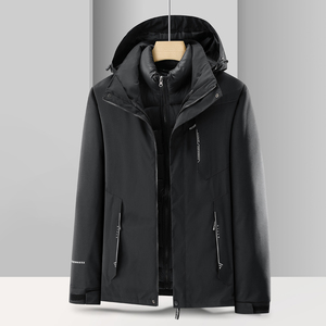 秋冬男女款夹克户外三合一冲锋衣可拆卸两件套登山服 CF2605P120图片