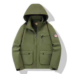 跨境春秋户外运动冲锋衣男女情侣防水防风衣登山服夹克 JK2358P68图片