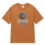 夏季新款NASA月球印花短袖T恤男情侣纯棉宽松直播DT-NS34P20，男装T恤，星座1410（原1902A）