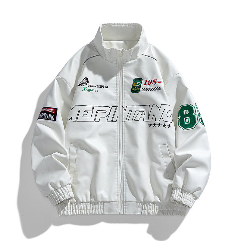 春秋机车服赛车服PU皮外套男美式潮牌机车款皮衣夹克男PY2389P75,男装夹克,星座1410（原1902A）