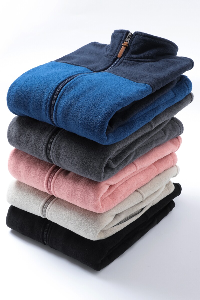 M-9X大码抓绒衣男女情侣羊羔绒拼接加绒夹克开衫立领卫衣ZR888P40,男装夹克,星座1410（原1902A）