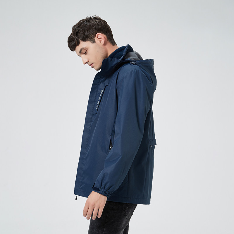 户外冲锋衣男女秋冬季加绒加厚防风防水滑雪登山服外套CF9970P120,男装夹克,星座1410（原1902A）
