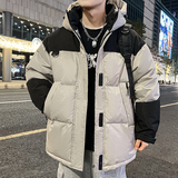 2026冬季短款男士羽绒服青年男女连帽宽松上衣加厚外套YR1021P70，男装羽绒服，星座1410（原1902A）