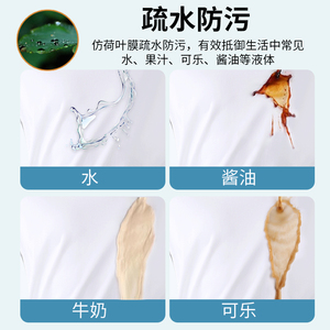 220g三防新科技面料夏季圆领水防尘防污纯棉面料男士T恤DT3005P20图片