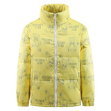 917冬季潮牌满印花小熊短款情侣羽绒服男女上衣YR9839P60，男装羽绒服，星座1410（原1902A）