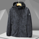 春秋季薄款男式户外夹克防风防水情侣冲锋衣女登山服外套CF998P50，男装夹克，星座1410（原1902A）