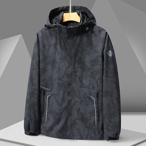 春秋季薄款男式户外夹克防风防水情侣冲锋衣女登山服外套CF998P50图片