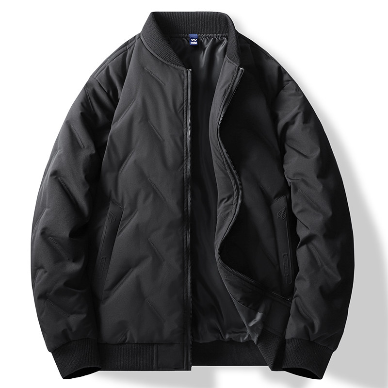 冬季羽绒棉衣外套男宽松棒球领加绒加厚棉服冬装棉袄子MY882P55,男装棉衣,星座1410（原1902A）