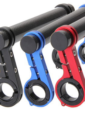 山地自行车延伸支架码表车摩托车把扩展支夹碳管灯架骑行装备配件