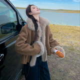 【现货】数据169羊羔毛外套85141-P225K318，女装短外套，浙宝169A(原263)