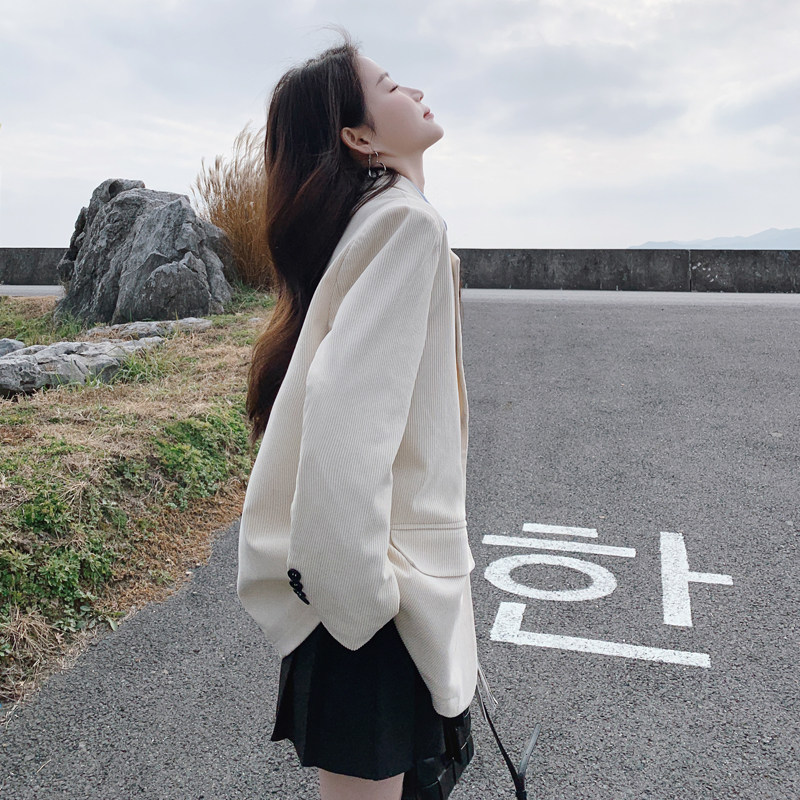 新款169-2307-P135-灯芯绒西装外套-控188,女装西装,浙宝169A(原263)