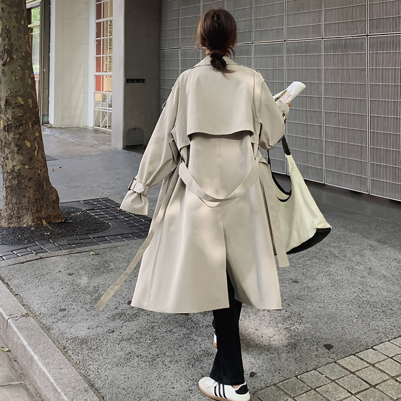 【新品】169-Q09P160韩式风衣中长款外套控238,女装风衣,浙宝169A(原263)