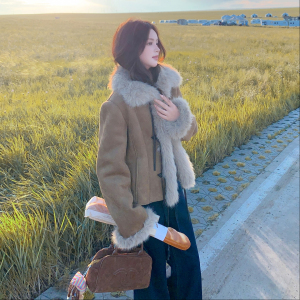 【现货】数据 169羊羔毛外套85141-P225K318，女装短外套，浙宝169A(原263)