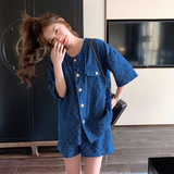 【新品】169-23058-P145时尚牛仔套装-K198，女装套装/套裙，浙宝169A(原263)