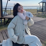 【现货】zb169—85146P285K398羽绒服配送毛领围脖50绒，女装羽绒服，浙宝169A(原263)