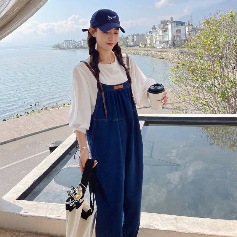 现货169-23031P145K198牛仔背带裤＋短袖套装，女装套装/套裙，浙宝169A(原263)